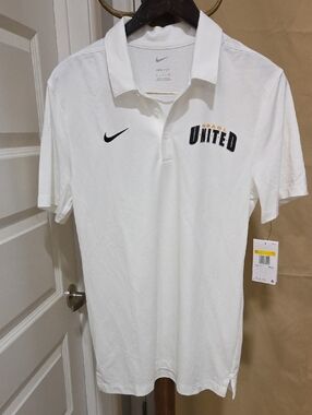 Nike Men’s White Polo with GLeague United Logo